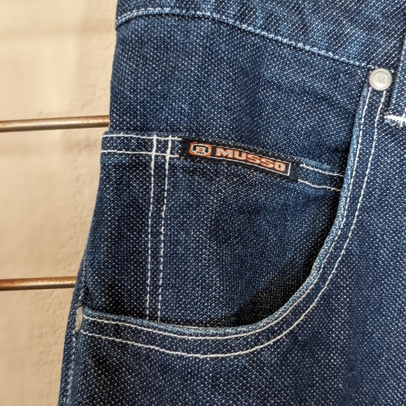 Vintage and rare Musso Denim Industry cargo Streetwear shorts. Made in Russia. - Picture 5 of 16